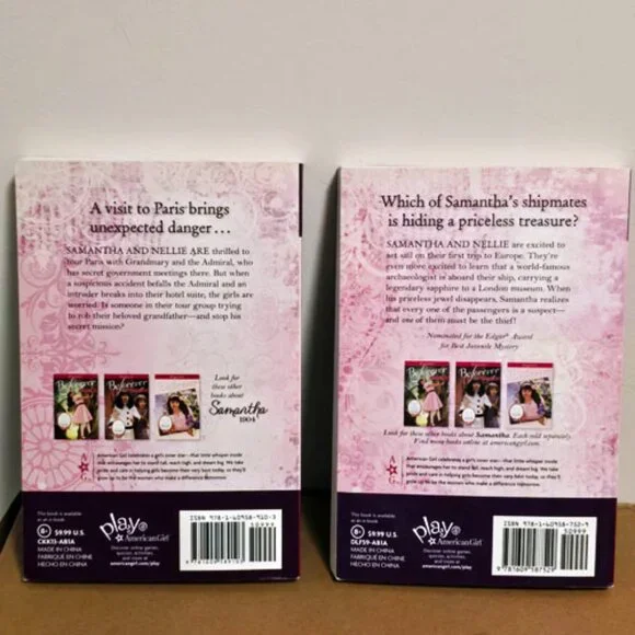 American Girl Samantha 5 Books Pleasant Co SIGNED Book Mystery CYOA Short Story - Picture 5 of 12